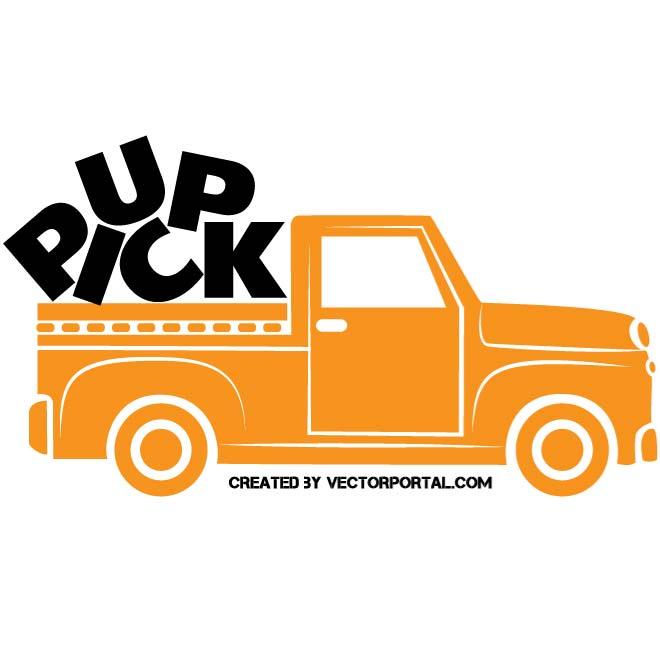 660x660 Pickup Truck Vector