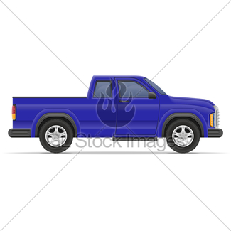 325x325 Car Pickup Vector Illustration Gl Stock Images