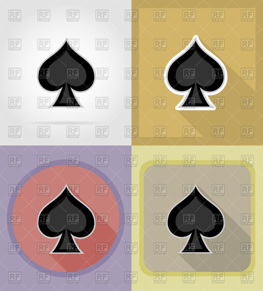 Pick Card Flat Icons Vector Image Of Signs, Symbols, Maps 1086x1200 Pick Card Flat Icons Vector Image Of Signs, Symbols, Maps