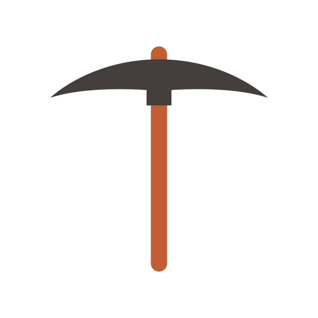 Pickaxe Icon, Icon, Vector, Symbol Png And Vector With Transparent 640x640 Pickaxe Icon, Icon, Vector, Symbol Png And Vector With Transparent