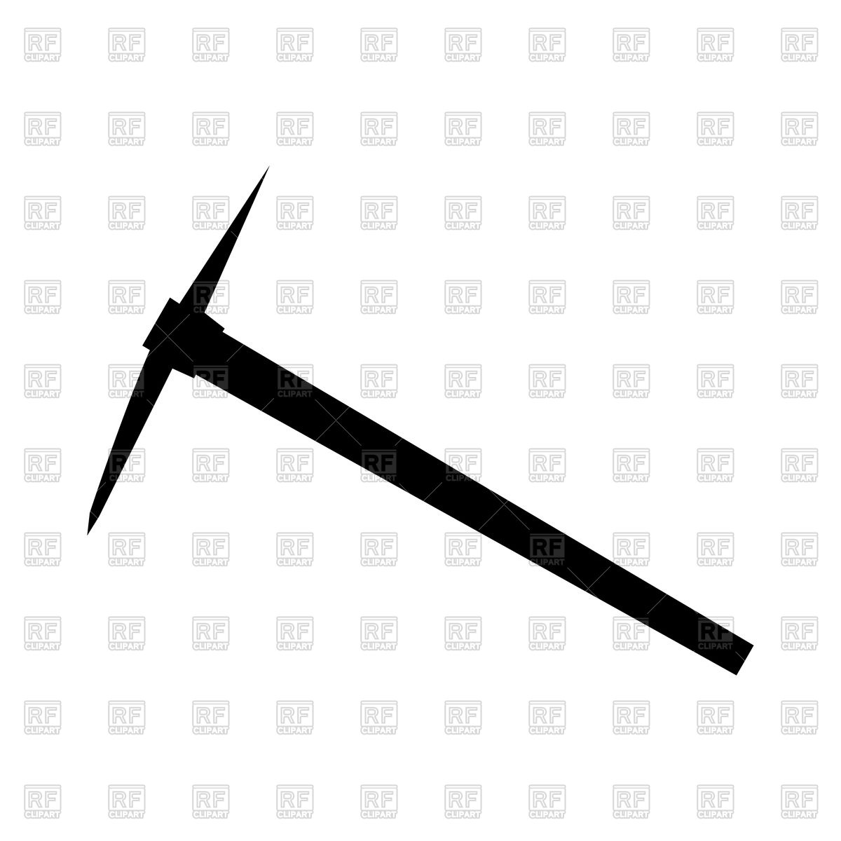 Pickaxe Black Color Icon Vector Image Of Industrial Tools 1200x1200 Pickaxe Black Color Icon Vector Image Of Industrial Tools
