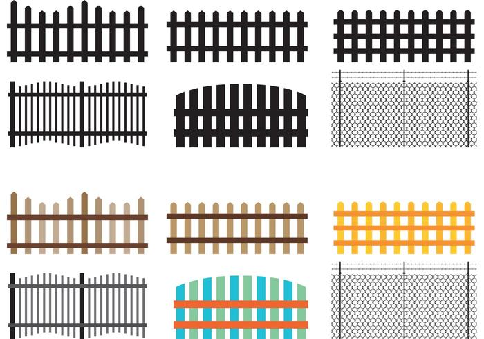 700x490 Picket Fence Vectors