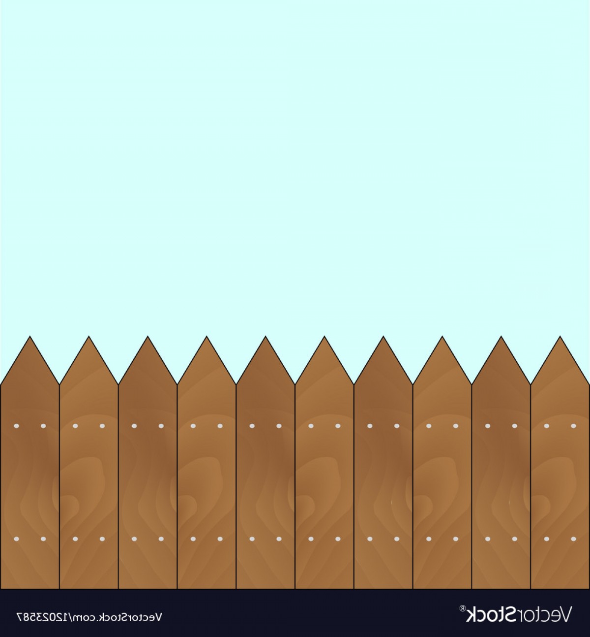 1200x1294 Wooden Fence Vector Lamaison