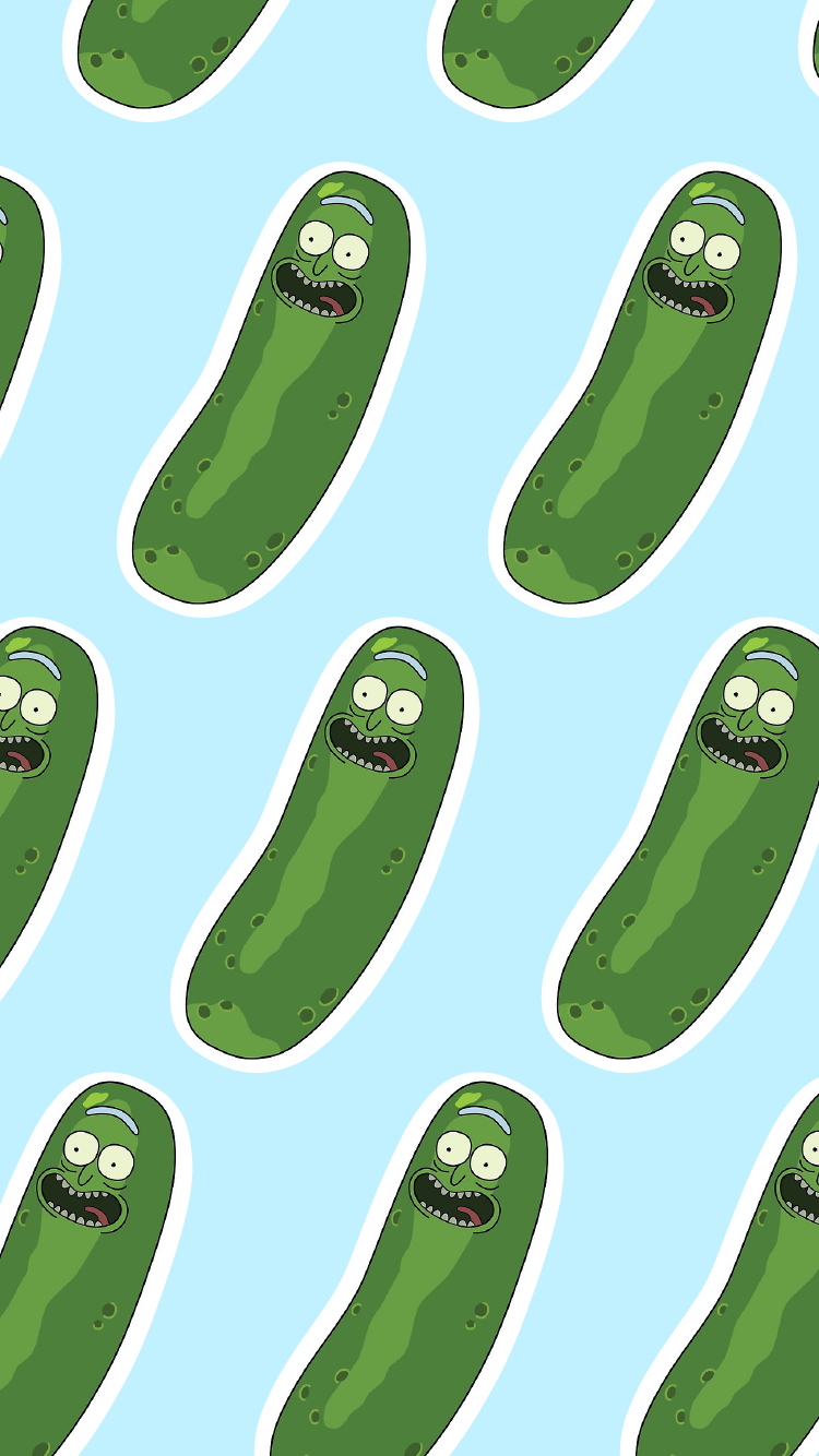 750x1334 Vector Image Of Pickle Rick Rick And Morty In Rick, Morty