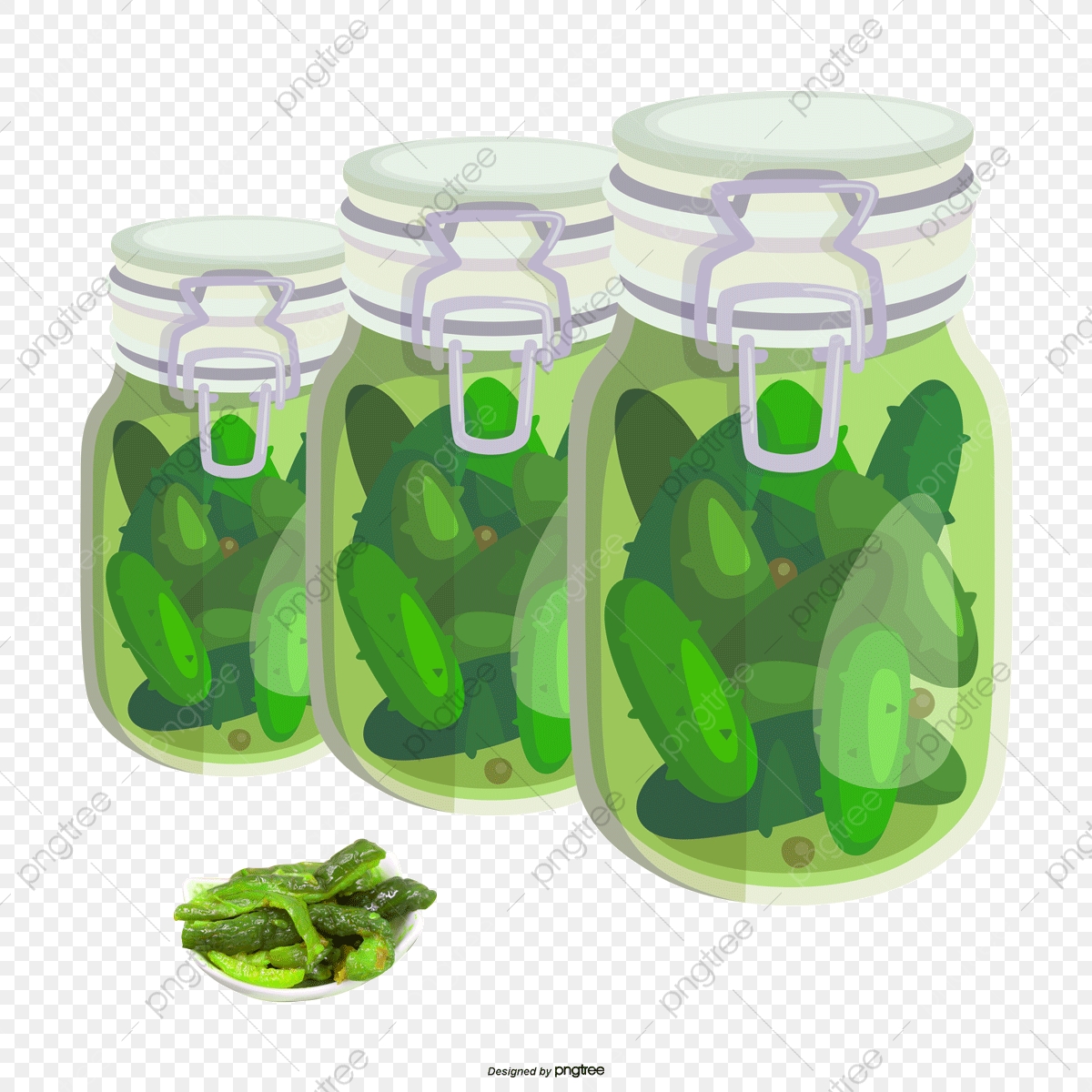 1200x1200 Vector Pickled Cucumbers, Pickle, Cucumber, Vegetables Png