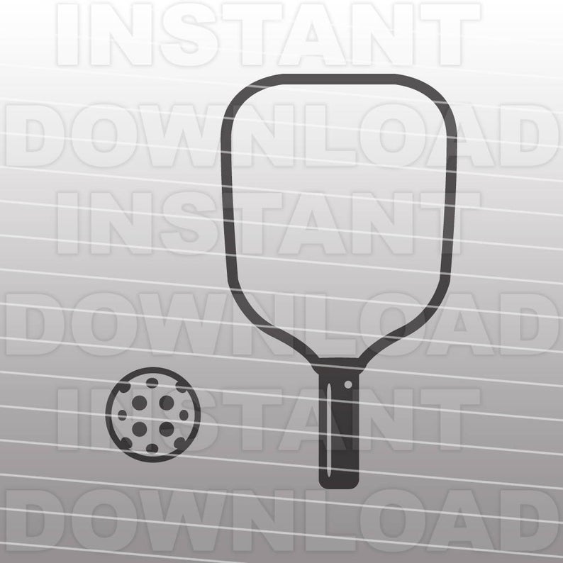 794x794 Pickleball Vector Art For Commercial Etsy