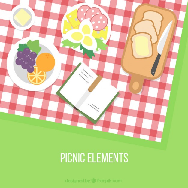 626x626 Varied Picnic Background Vector Free Download