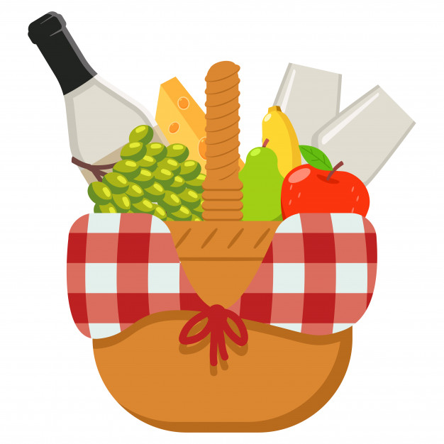 Picnic Basket Vector Cartoon Illustration Isolated On A White 626x626 Picnic Basket Vector Cartoon Illustration Isolated On A White