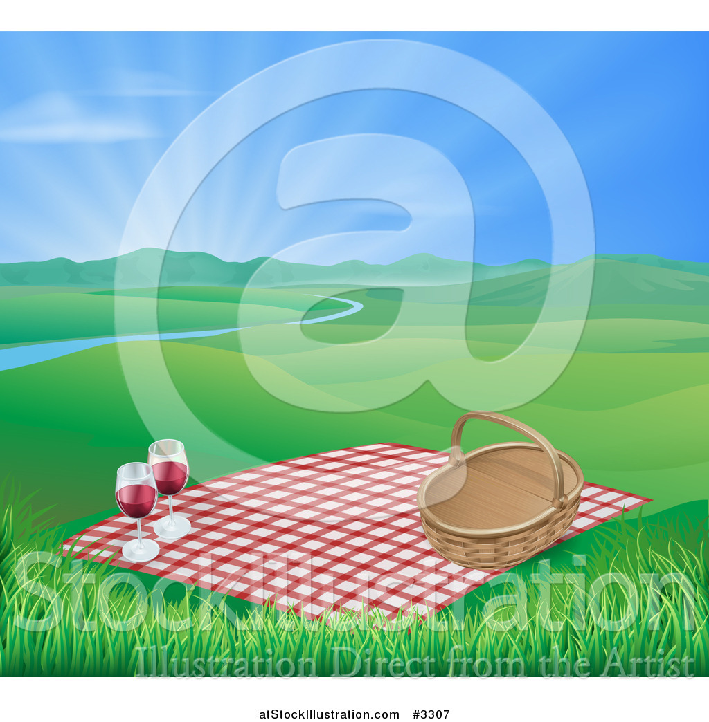 Picnic Blanket Vector at Collection of Picnic Blanket