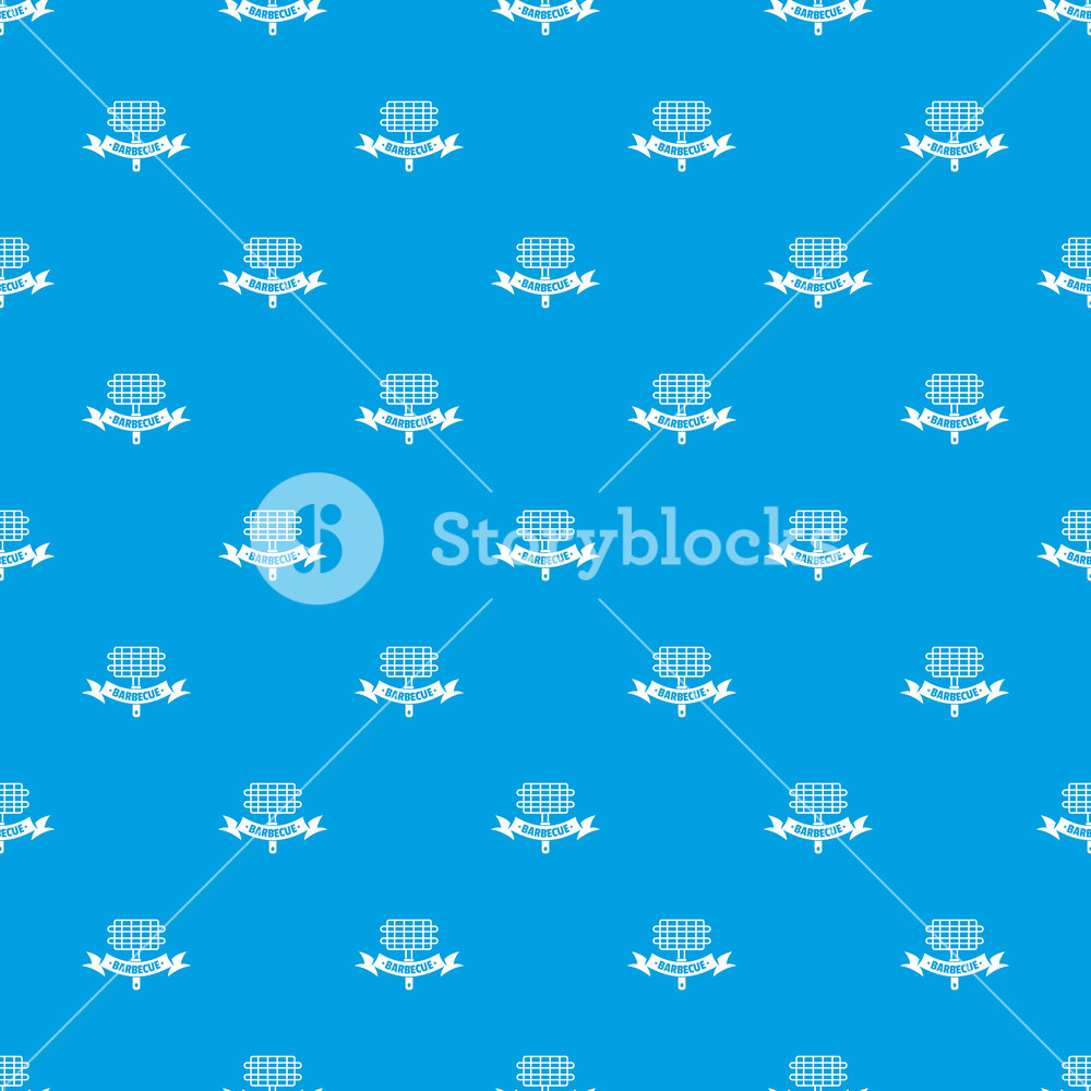 Barbecue Picnic Pattern Vector Seamless Blue Repeat For Any Use 1000x1000 Barbecue Picnic Pattern Vector Seamless Blue Repeat For Any Use