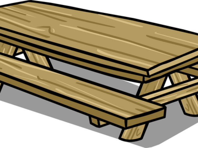 Picnic Table Clipart Vector 640x480 Picnic Table Clipart Vector