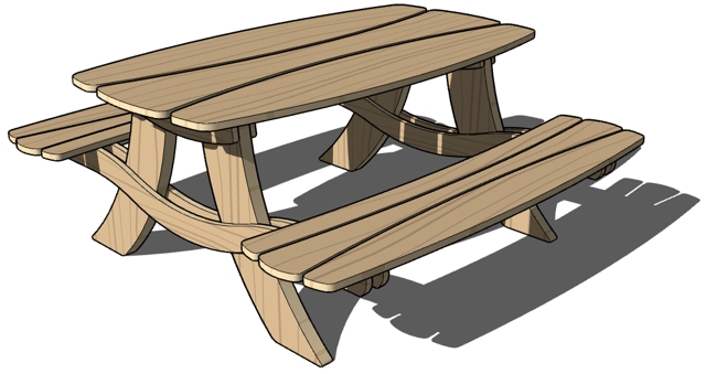 Picnic Table Clipart 640x339 Picnic Table Clipart