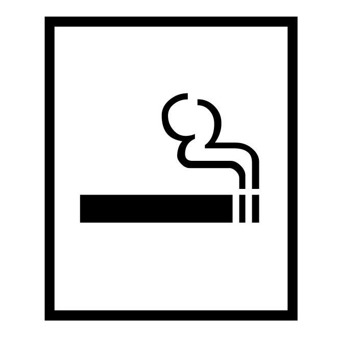660x660 Smoking Area Pictogram Vector