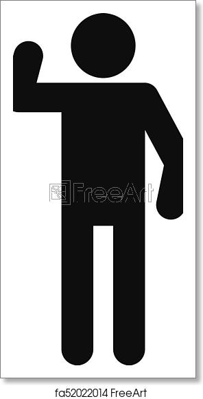 296x580 Free Art Print Of Stick Figure Stickman Icon Pictogram Vector