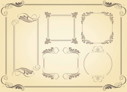 425x308 Simple Frame Free Vectors Ui Download