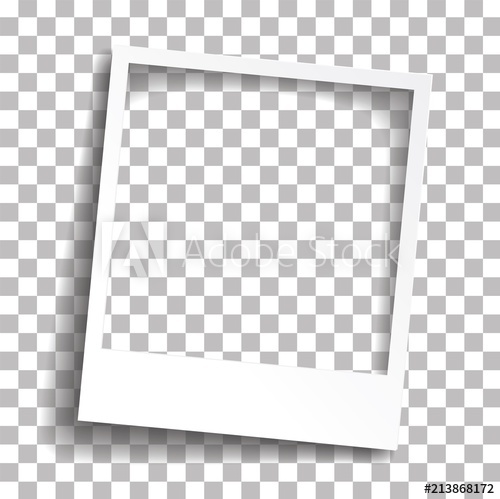 500x499 Bevel Instant Photo Frame Vector Design Illustration Torn Paper Is