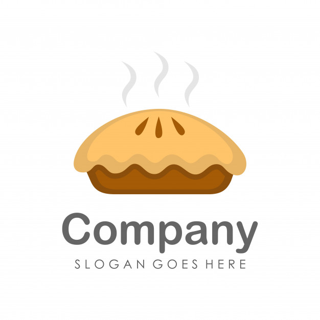 626x626 Pie Cake Logo And Icon Design Template Vector Premium Download