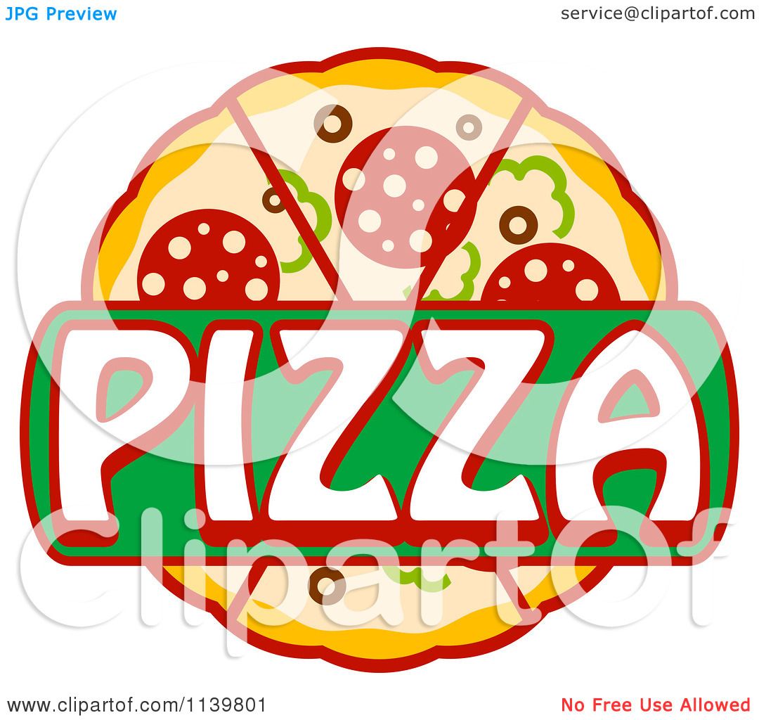 1080x1024 Clipart Of A Pizza Pie Logo