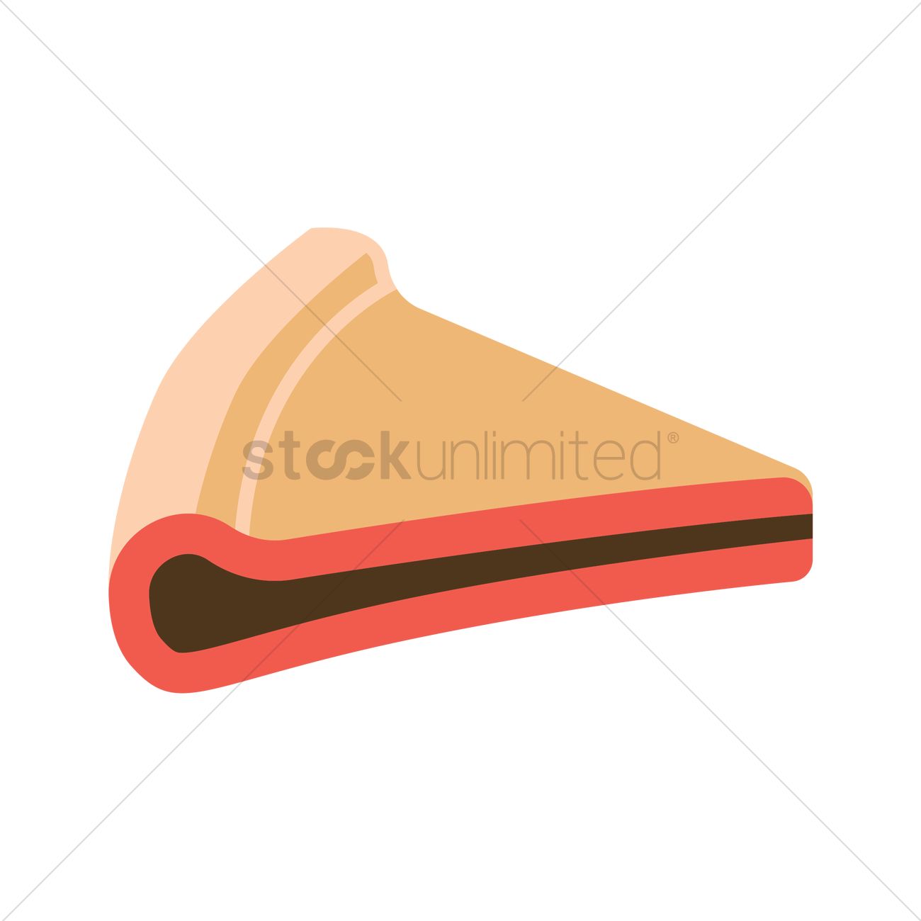 1300x1300 Pie Slice Vector Image