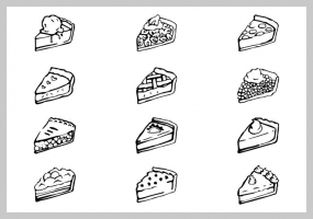 285x200 Pie Slice Free Vector Graphic Art Free Download