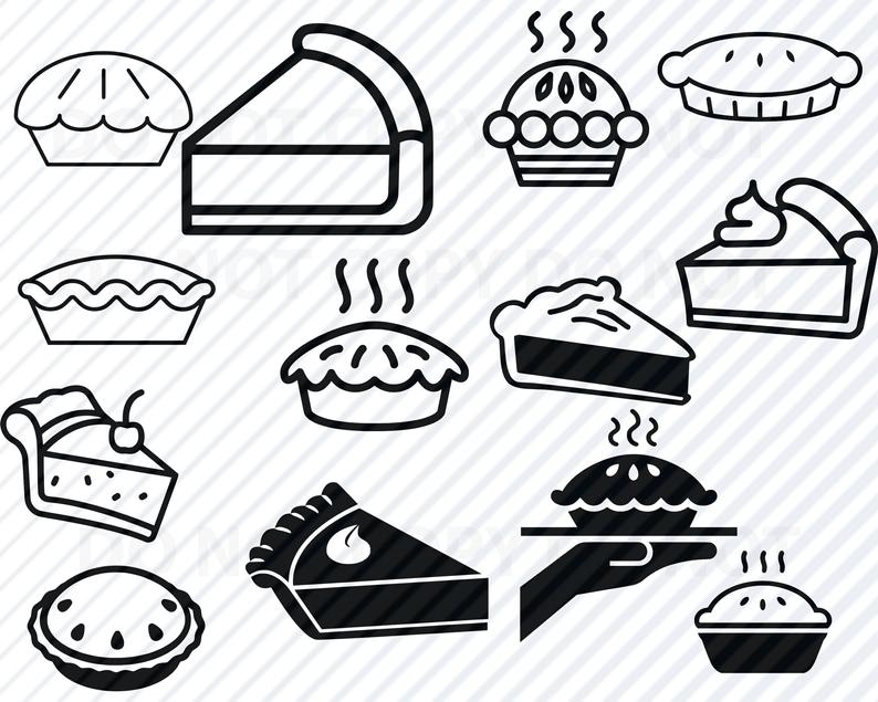 Pie Bundle Pumpkin Pie Vector Images Silhouette Etsy 794x635 Pie Bundle Pumpkin Pie Vector Images Silhouette Etsy