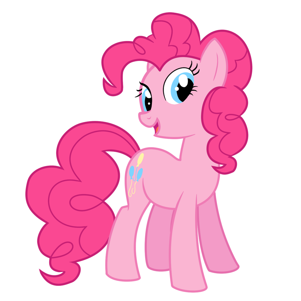1000x1000 Pinkie Pie Vector