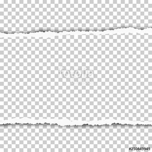500x500 Torn, Snatched Piece Of Transparent Paper Vector Template Paper