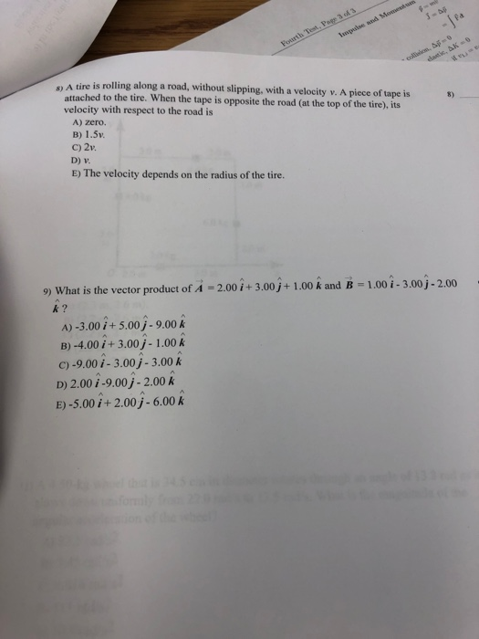 525x700 Solved A Tire Is Rolling Along A Road, Without Slipping