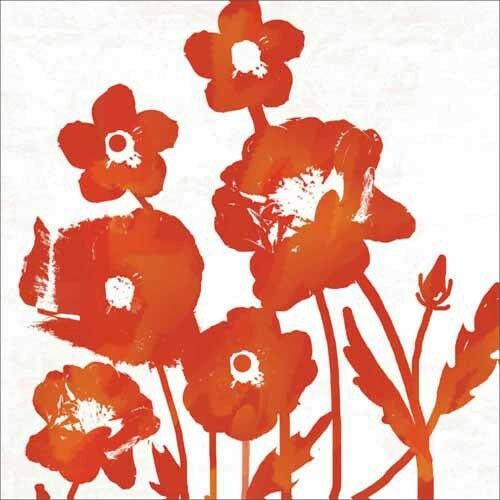 500x500 Vector Graphic Silhouette Daisy Flower Watercolor Floral