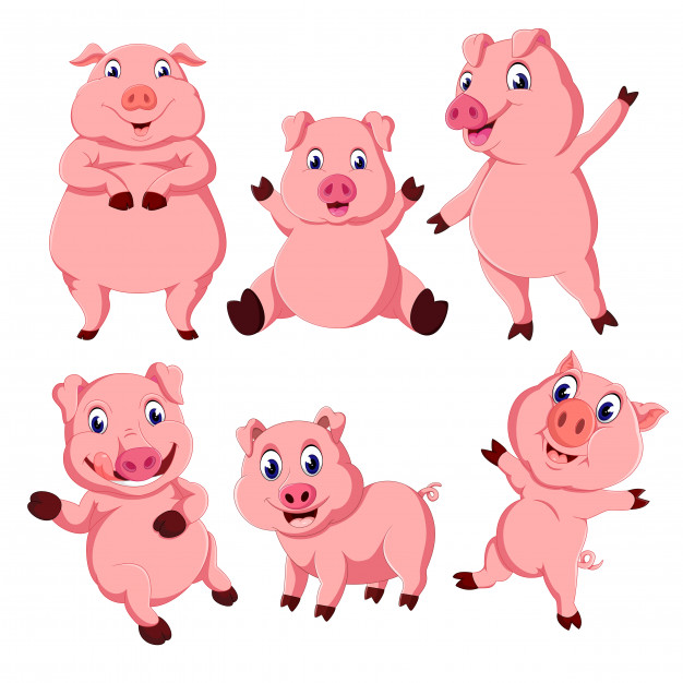 pig vector free download illustrator