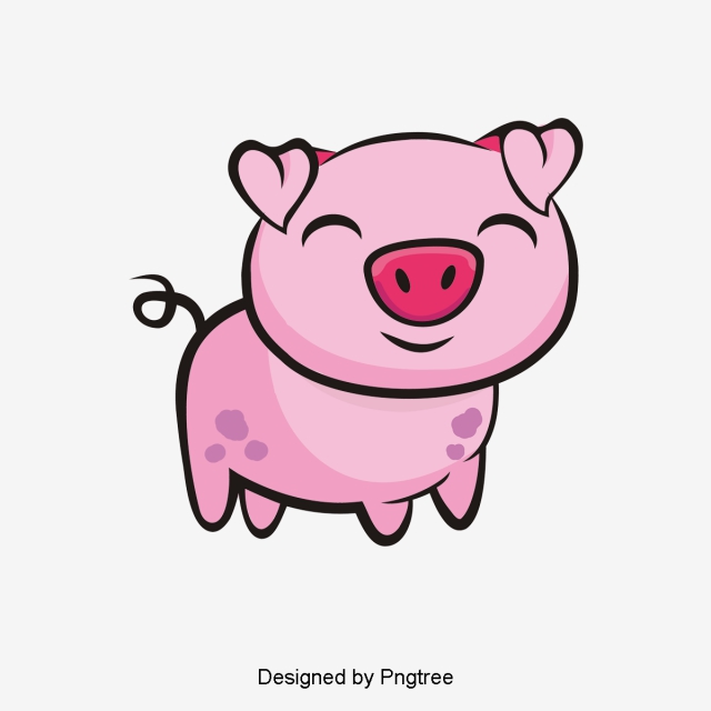 640x640 Pig Vector, Graphic Resources For Free Download