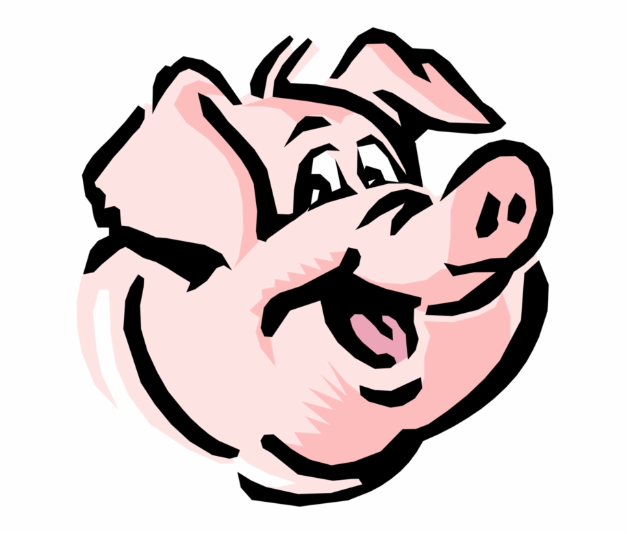 Pig Head Vector at Vectorified.com | Collection of Pig Head Vector free ...