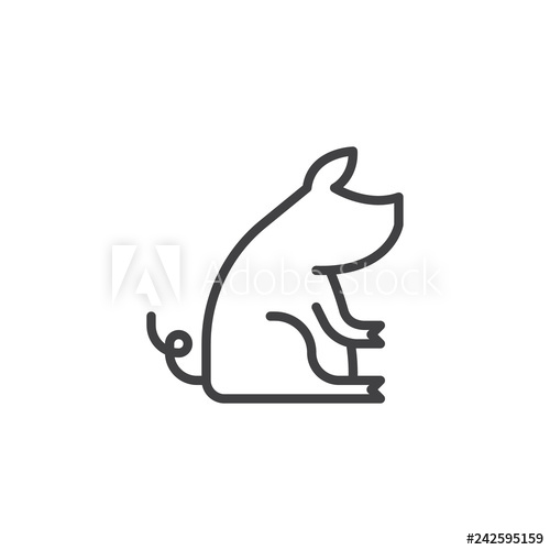 Chinese Zodiac Pig Line Icon Linear Style Sign For Mobile Concept 500x500 Chinese Zodiac Pig Line Icon Linear Style Sign For Mobile Concept