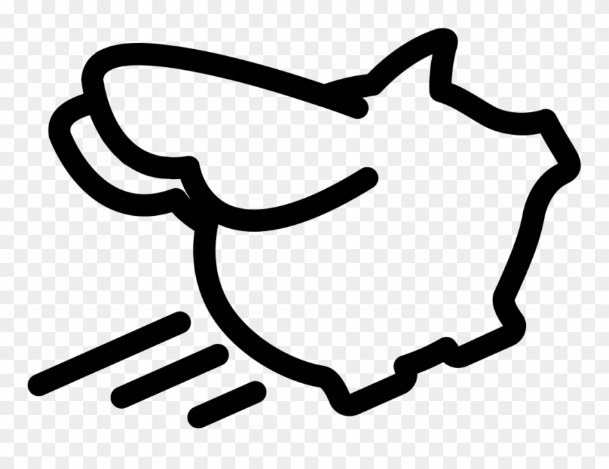 Flying Pig Outline Comments 880x678 Flying Pig Outline Comments