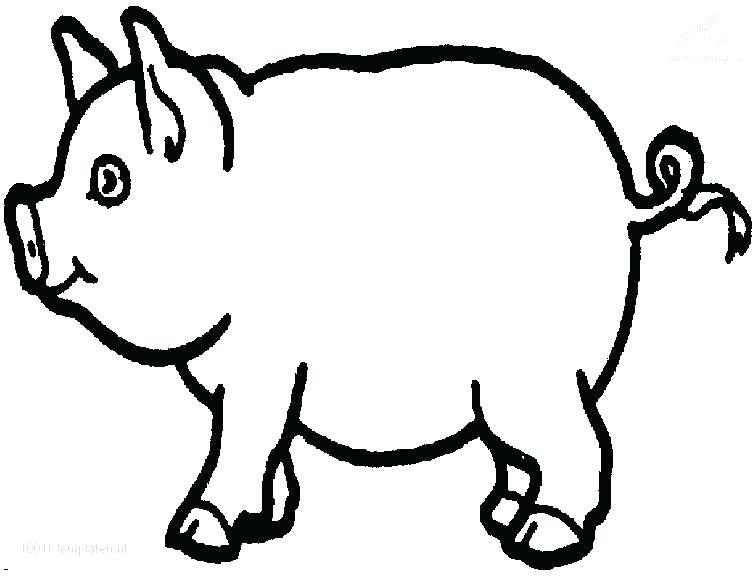 Nice Ideas Cartoon Pig Outline Vector Of A Running Coloring 756x576 Nice Ideas Cartoon Pig Outline Vector Of A Running Coloring
