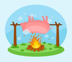 233x200 Pig Roast Free Vector Art