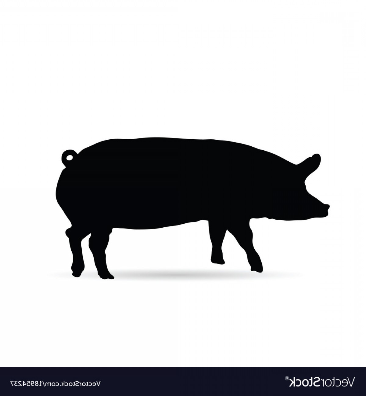 Download Pig Silhouette Vector at Vectorified.com | Collection of ...