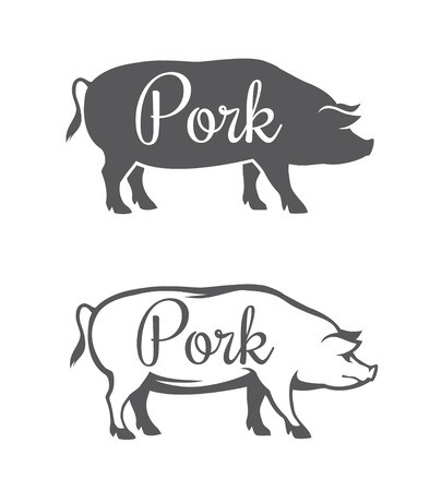 Pig Silhouette Vector at Vectorified.com | Collection of Pig Silhouette ...