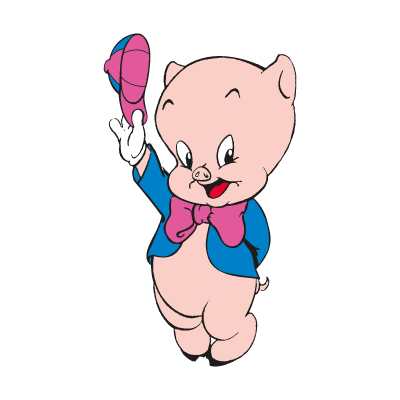400x400 Porky Pig Vector Free Download