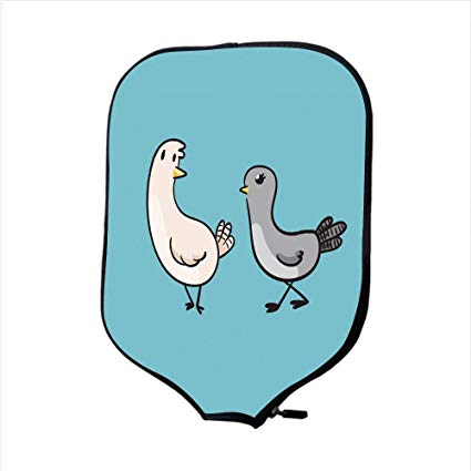 425x425 Neoprene Pickleball Paddle Racket Cover Casecute