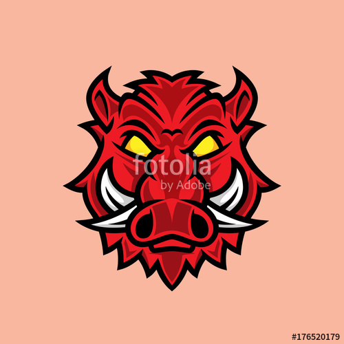 500x500 Pig Mascot