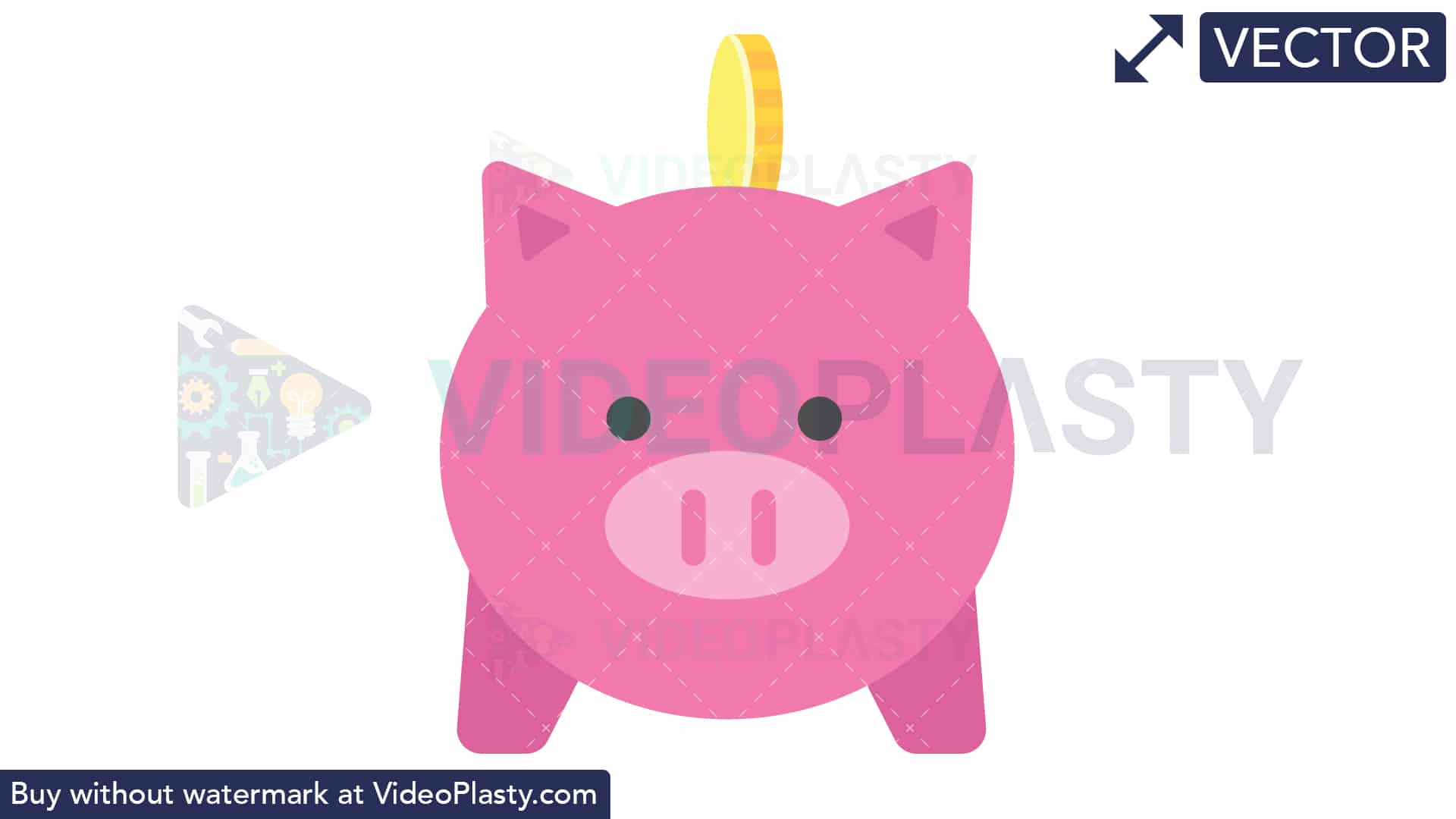 1920x1080 Savings Piggy Bank Icon