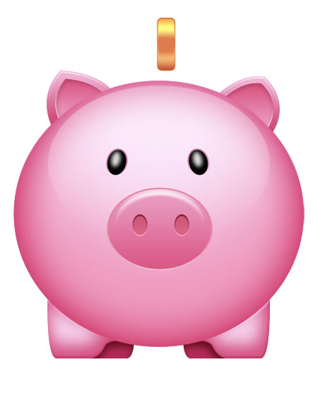 Piggy Bank Vector