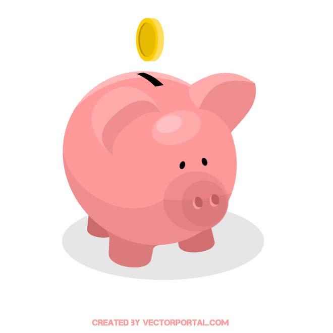 660x660 Piggy Bank Clip Art