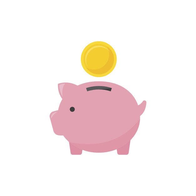 626x626 Piggy Bank Vector Free Download