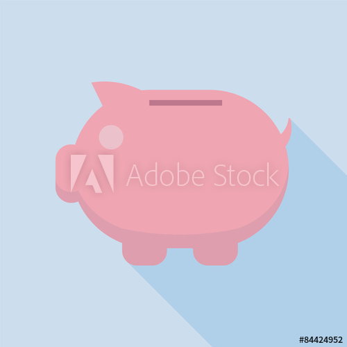 500x500 Piggy Bank Vector Icon Piggy Bank Vector Icon