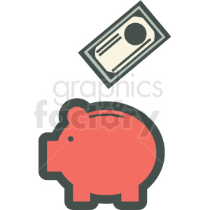 300x300 Piggy Bank Vector Icon Clipart Royalty Free Gif, Png