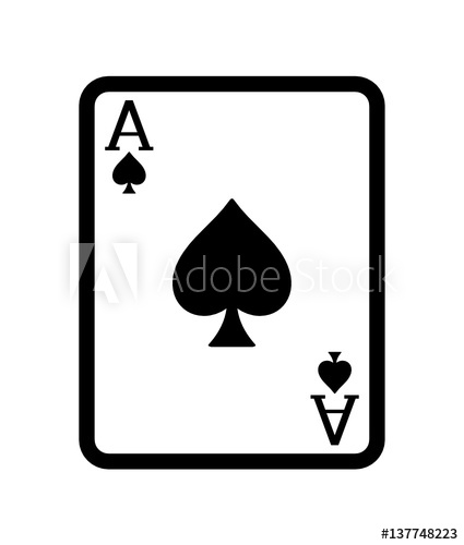 Karta As Pik Ikona 425x500 Karta As Pik Ikona