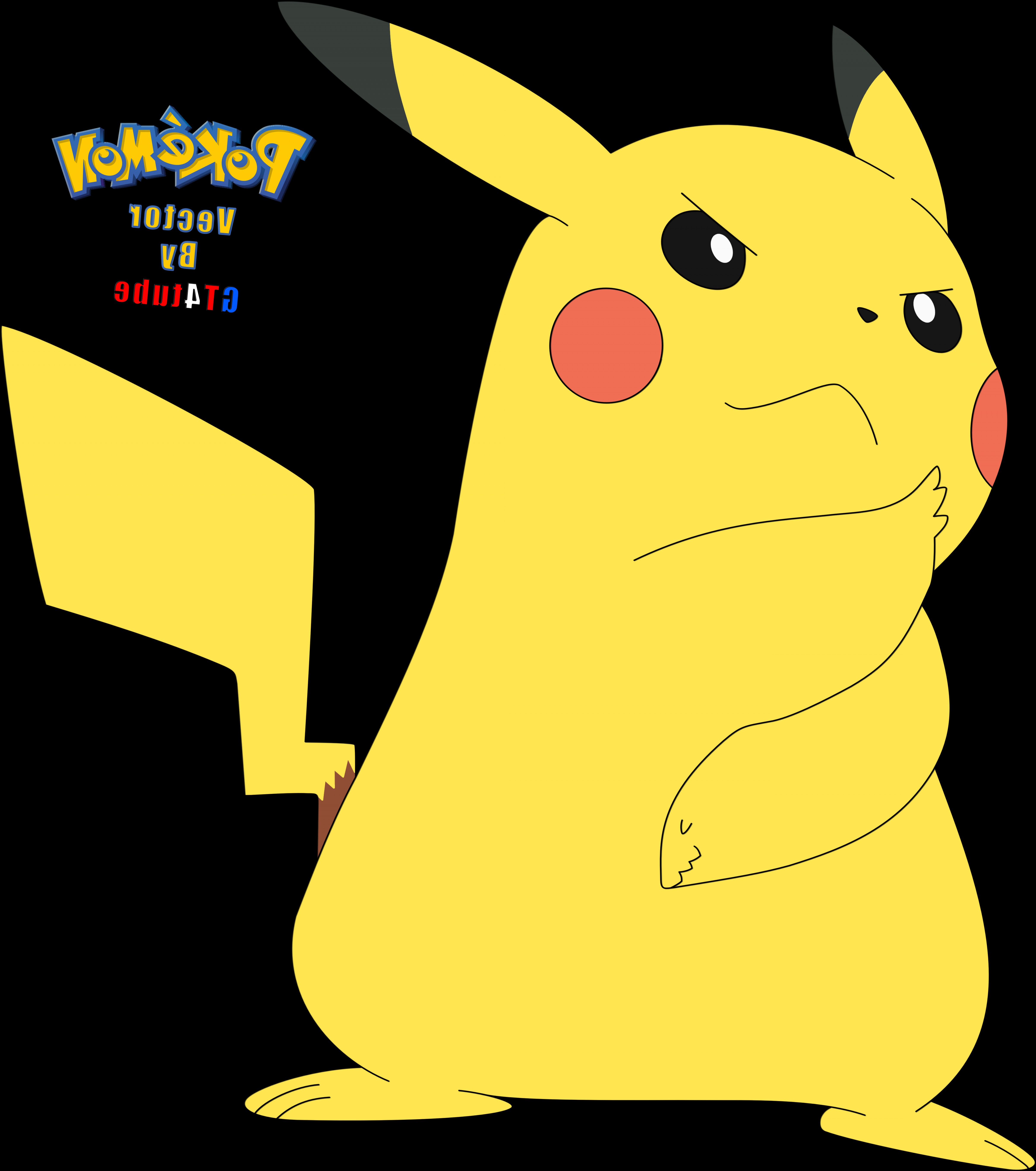 Pikachu Z Alola Vector Geekchicpro 4800x5425 Pikachu Z Alola Vector Geekchicpro