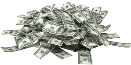 430x215 Pile Of Money Png Images